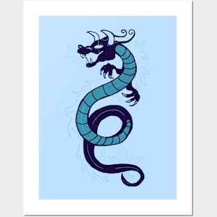 Year Of The Dragon | Ice Sticker Version Posters and Art